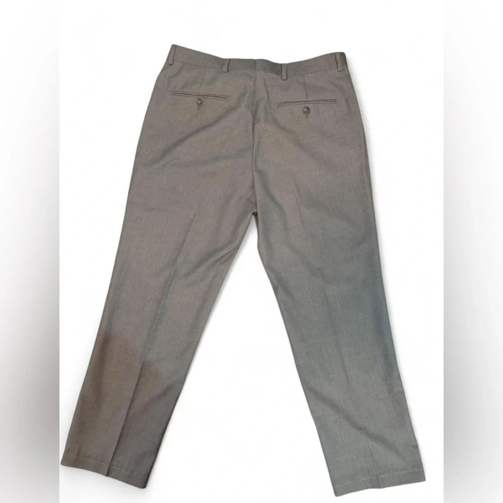 Angelo Rossi Classic size 34 Men's Gray Dress pants/Trousers-inseam is 27'